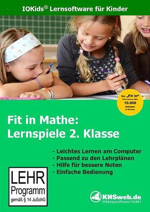 Fit in Mathe: Lernspiele 2. Klasse – Windows 10 / 8 / 7 / Vista / XP von Heim,  Evelyn