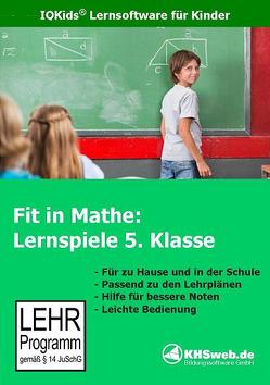 Fit in Mathe: Lernspiele 5. Klasse – Windows 10 / 8 7 / Vista / XP von Heim,  Evelyn