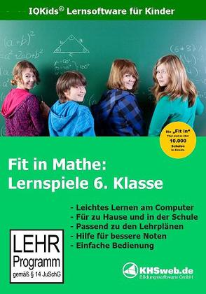 Fit in Mathe: Lernspiele 6. Klasse – Windows 10 / 8 / 7 / Vista / XP von Heim,  Evelyn