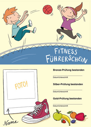 Fitness-Führerschein – Klassensatz Führerscheine von Buschmann,  Britta