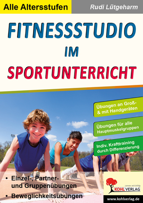 Fitnessstudio im Sportunterricht von Lütgeharm,  Rudi