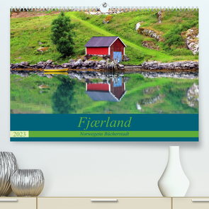 Fjærland – Norwegens Bücherstadt (Premium, hochwertiger DIN A2 Wandkalender 2023, Kunstdruck in Hochglanz) von Seidl,  Helene