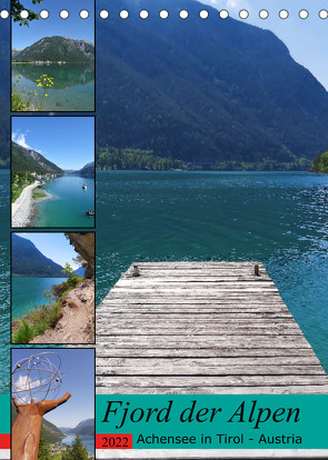 Fjord der Alpen. Achensee in Tirol – Austria (Tischkalender 2022 DIN A5 hoch) von Michel,  Susan