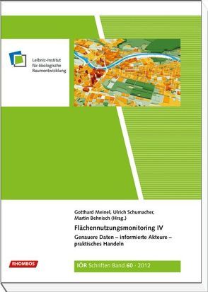 Flächennutzungsmonitoring IV von Behnisch,  Martin, Meinel,  Gotthard, Schumacher,  Ulrich