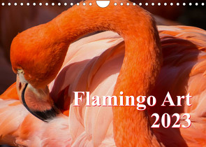 Flamingo Art 2023 (Wandkalender 2023 DIN A4 quer) von Steinwald,  Max