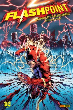 Flashpoint – Komplettausgabe (Deluxe Edition) von Azzarello,  Brian, Ha,  Gene, Heiss,  Christian, Hidalgo,  Carolin, Jones,  Jeff, Jurgens,  Dan, Kolins,  Scott, Kubert,  Andy, Kups,  Steve, Manapul,  Francis, Neubauer,  Frank, Risso,  Eduardo, Rother,  Josef, Schlagman,  Adam, Snyder,  Scott, u.a.