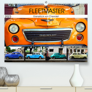 Fleetmaster – Glanzstück von Chevrolet (Premium, hochwertiger DIN A2 Wandkalender 2023, Kunstdruck in Hochglanz) von von Loewis of Menar,  Henning