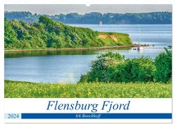 Flensburg Fjord (Wandkalender 2024 DIN A2 quer), CALVENDO Monatskalender von Boockhoff,  Irk