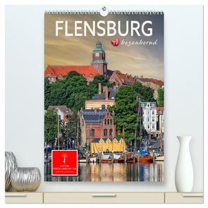 Flensburg – so bezaubernd (hochwertiger Premium Wandkalender 2024 DIN A2 hoch), Kunstdruck in Hochglanz von Roder,  Peter