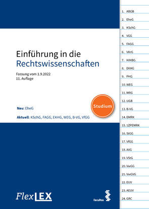 FlexLex Einführung in die Rechtswissenschaften │Studium von FlexLex