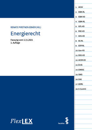 FlexLex Energierecht von Pirstner-Ebner,  Renate