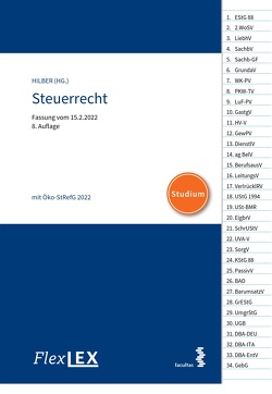 FlexLex Steuerrecht │Studium von Hilber,  Klaus