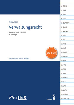 FlexLex Verwaltungsrecht – Öffentliches Recht Band II | Studium von Piska,  Christian M