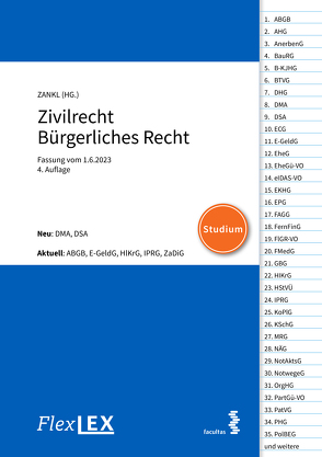 FlexLex Zivilrecht | Bürgerliches Recht│Studium von Zankl,  Wolfgang