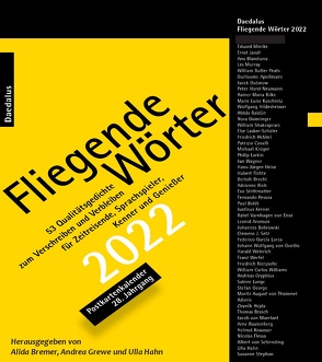 Fliegende Wörter 2022 von Bremer,  Alida, Grewe,  Andrea, Hahn,  Ulla