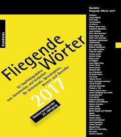 Fliegende Wörter 2017. Postkartenkalender von Grewe,  Andrea, Herbst,  Hiltrud, Mendlewitsch,  Doris