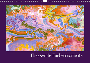 Fliessende Farbenmomente (Wandkalender 2021 DIN A3 quer) von Hospes,  Danijela