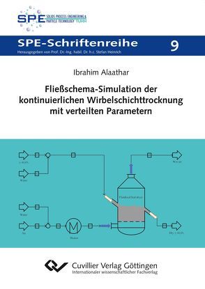 Fließschema-Simulation der kontinuierlichen Wirbelschichttrocknung mit verteilten Parametern von Alaathar,  Ibrahim