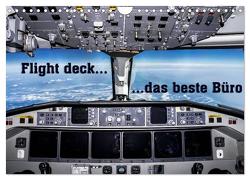 Flight deck – das beste Büro (Wandkalender 2024 DIN A4 quer), CALVENDO Monatskalender von D.,  Andy