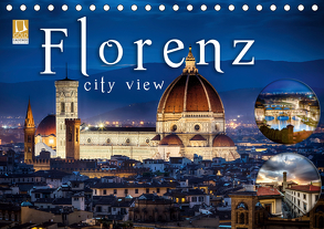 Florenz city view (Tischkalender 2020 DIN A5 quer) von Schöb,  Monika