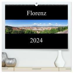 Florenz (hochwertiger Premium Wandkalender 2024 DIN A2 quer), Kunstdruck in Hochglanz von Gann,  Markus