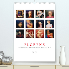 Florenz, Uffizien (Premium, hochwertiger DIN A2 Wandkalender 2023, Kunstdruck in Hochglanz) von Maurer,  Wolf-Rüdiger