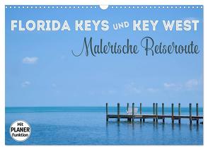 FLORIDA KEYS und KEY WEST Malerische Reiseroute (Wandkalender 2024 DIN A3 quer), CALVENDO Monatskalender von Viola,  Melanie