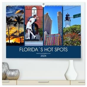 Florida Spots II (hochwertiger Premium Wandkalender 2024 DIN A2 quer), Kunstdruck in Hochglanz von Schroeder,  Thomas