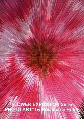 Flower Explosion PHOTO ART° by Rosemarie Hofer (Posterbuch DIN A3 hoch) von Hofer,  Rosemarie