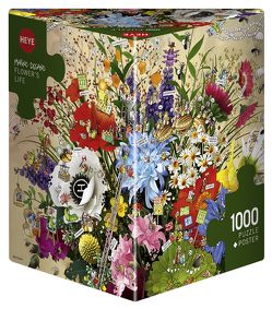 Flower’s Life Puzzle von Degano,  Marino