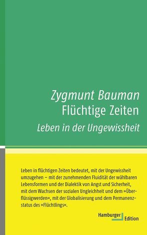 Flüchtige Zeiten von Barth,  Richard, Bauman,  Zygmunt