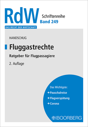 Fluggastrechte von Handschug,  Stephan