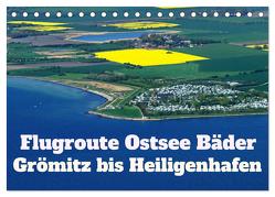 Flugroute Ostsee Bäder (Tischkalender 2024 DIN A5 quer), CALVENDO Monatskalender von - BRA - ROLF BRAUN - OSTSEEFOTOGRAF,  RO