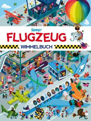 Flugzeug Wimmelbuch von Lomp,  Stephan