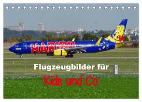 Flugzeugbilder für Kids und Co (Tischkalender 2024 DIN A5 quer), CALVENDO Monatskalender von TomTom,  TomTom