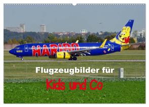 Flugzeugbilder für Kids und Co (Wandkalender 2024 DIN A2 quer), CALVENDO Monatskalender von TomTom,  TomTom