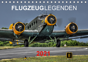 Flugzeuglegenden (Tischkalender 2021 DIN A5 quer) von PHOTOART & MEDIEN,  MH