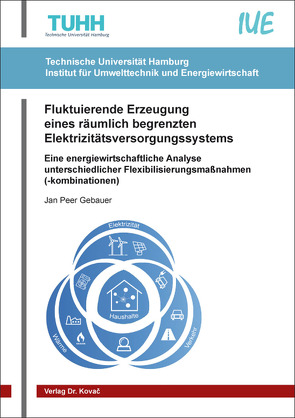 Fluktuierende Erzeugung eines räumlich begrenzten Elektrizitätsversorgungssystems von Gebauer,  Jan Peer