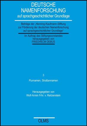 Flurnamen, Straßennamen von Bering,  Dietz, Debus,  Friedhelm, Glasner,  Peter, Hengst,  Karlheinz, Nyffenegger,  Eugen, Reitzenstein,  Wolf-Armin von, Schulenkorf,  Markus, Sonderegger,  Stefan, Zschieschang,  Christian