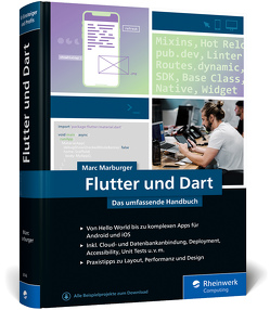 Flutter und Dart von Marburger,  Marc