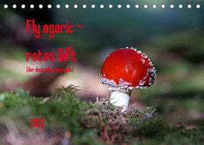 Fly agaric – rotes Gift (Tischkalender 2022 DIN A5 quer) von Flori0