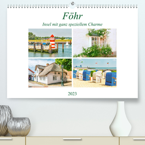 Föhr – Insel mit ganz speziellem Charme (Premium, hochwertiger DIN A2 Wandkalender 2023, Kunstdruck in Hochglanz) von Schwarze,  Nina