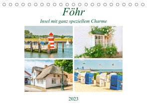 Föhr – Insel mit ganz speziellem Charme (Tischkalender 2023 DIN A5 quer) von Schwarze,  Nina