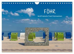 Föhr – Nordfriesische Insel Impressionen (Wandkalender 2024 DIN A4 quer), CALVENDO Monatskalender von Simone Flach,  Sandra