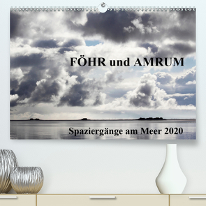 Föhr und Amrum – Spaziergänge am Meer (Premium, hochwertiger DIN A2 Wandkalender 2020, Kunstdruck in Hochglanz) von Ginster-Hasse,  Gerti