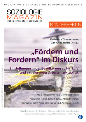 „Fördern und Fordern“ im Diskurs von Heuer,  Jan-Ocko, Zimmermann,  Katharina