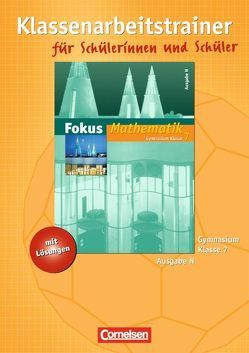 Fokus Mathematik – Gymnasium – Ausgabe N – 7. Schuljahr von Flade,  Lothar, Nitschke,  Günter, Pruzina,  Manfred, Uhl,  Claudia, Wagner,  Anton, Wagner,  Irmgard