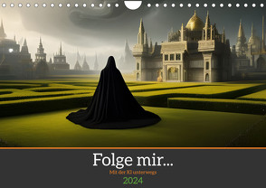 Folge mir… Mit der KI unterwegs (Wandkalender 2024 DIN A4 quer) von aka stine1,  Christine