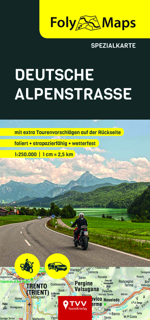 FolyMaps Deutsche Alpenstraße Spezialkarte