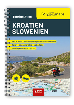 FolyMaps Touringatlas Kroatien Slowenien 1:250.000